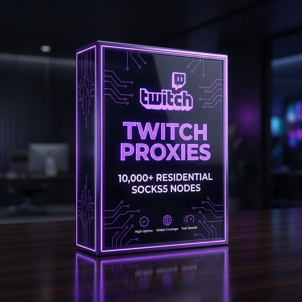 Twitch Residential Proxies